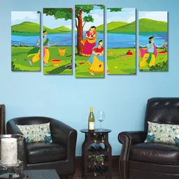 999Store Multi Color Set of 5 Wall Art-picture-30