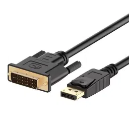 Techut DisplayPort DP to DVI Cable 1.8 m Gold-Plated Connector Up to 1920x1200 Pixels @60 Hz, Black-picture-35