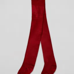 The Sandbox Clothing Co Cotton Lycra Knit Solid Stockings - Maroon-picture-14