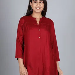 Shiv ali apparels Mandarin Collar Top image 5