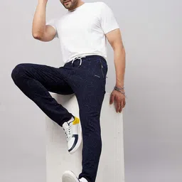 Promount Men Printed Cotton Track Pants image 2