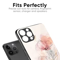 QRIOH Floral Printed Apple iPhone 16e Back Case Mobile Accessories image 3