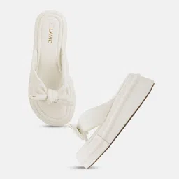 Lavie Platform Sandals with Bows image 5