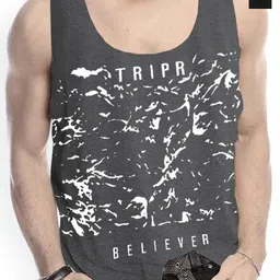 TRIPR Pack Of 2 Printed Tank Vests TBL-CHBLVESTT-BELIEVER-picture-11