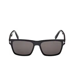 Tom Ford Men Square Sunglasses with UV Protected Lens FT1205 55 01A-Grey image 3