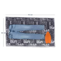 Peng Essentials Ironing Sheet-Black Cotton Iron Mat Black image 3