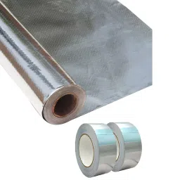 SUNPRO 1000 sf Perforated Radiant Barrier Insulation with 2 Alupet Aluminum Foil Tape, AWKA_P_ALP_2 (Pack of 3)-picture-24