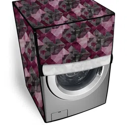 The Furnishing Tree Black PVC Washing Machine Covers-picture-26