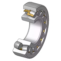 ZKL Spherical Roller Bearing, Inner Dia 150 mm, Outer Dia 225 mm, Width 75 mm, 24030CW33J C3 NF image 2