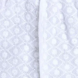 BAATCHEET Girls Floral Print Cotton Peter Pan Collar Three-Quarter Sleeves Clothing Set image 3