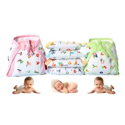 mom cares MOM CARE Cloth Nappies for NewbornDouble Layer Padded Extra Soft Pack of 6 Premature/0-2 m White-picture-24