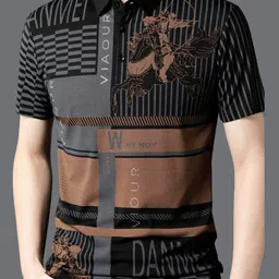 zebu Men 2 Printed Polo Collar T-shirt-picture-15