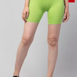 DRAXSTAR Women Pack of 2 Skinny Fit Low-Rise Cycling Sports Shorts-image-97