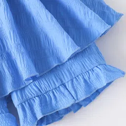 Kookie Kids Sleeveless Jumpsuit Solid Colour - Blue image 3