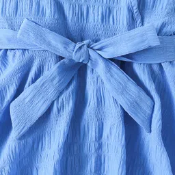 Kookie Kids Sleeveless Jumpsuit Solid Colour - Blue image 4