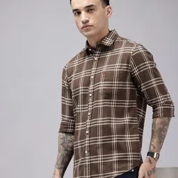 U.S. Polo Assn. Denim Co. Checked Pure Cotton Casual Shirt-picture-23