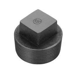 VS Steel Plug Solid Forged Black Size - 65 mm (2 1/2 inch)-picture-36
