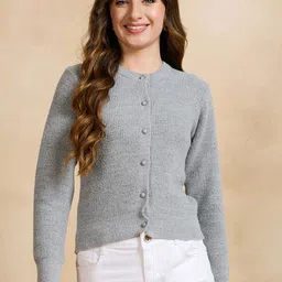 CLAPTON Women Woollen Cardigan-picture-37