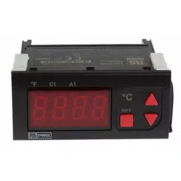 RS PRO Temperature Controller Panel Mount On/Off 77x35 mm 1 Input 230 V AC, 1241056 image 2