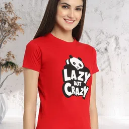 Metronaut Women Typography 2 Wonder Woman Printed Applique T-shirt image 3