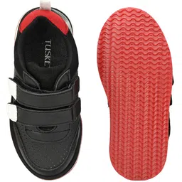 TUSKEY Double Velcro Closure Shoes - Black image 5
