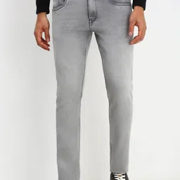 Allen Solly Men Slim Fit Mid Rise Light Fade Jeans image 1