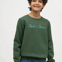 Jack & Jones Junior Boys Printed Round Neck Pullover Sweatshirt-picture-30