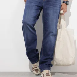 The Roadster Life Co. Men Regular Fit Light Fade Stretchable Jeans-picture-25