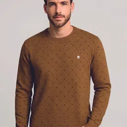 SANDPIPER Men Conversational Printed Round Neck Cotton T-shirt-picture-16