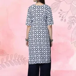 Ethnic basket Women Pack Of 2 Multicoloured Crepe Kurtas image 5