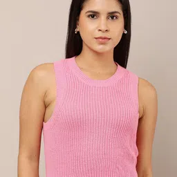 NoBarr Women Ribbed Pullover-picture-7