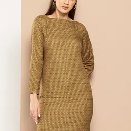 Chemistry Printed Sheath Dress-picture-17