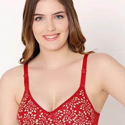 Bodycare Printed Full Coverage Non-Padded Cotton Everyday Bra With All Day Comfort-picture-22