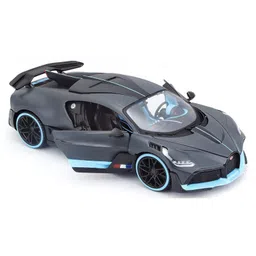 Magicwand 1:32 Scale Die-Cast Metal Divo with Openable Doors,Pull Back Action,Working Headlights & Tail Lights 3 Yrs & Up Pack of 1 Grey-picture-19