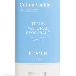 BITAMIN - Cotton Vanilla Teen Deodorant- 15 g-image-96