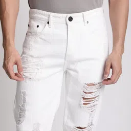 Bene Kleed Men Relaxed Fit Mildly Distressed Jeans image 2