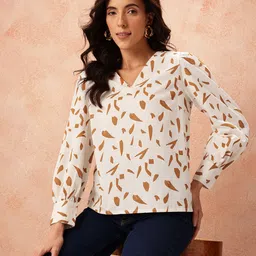 all about you V-Neck Printed Top-picture-16