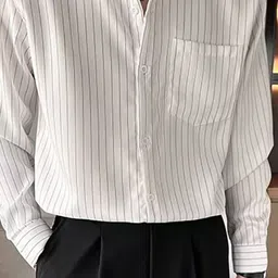 StyleCast x Revolte Men Opaque Striped Casual Shirt image 2