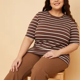 max Women Striped T-shirt-image-69