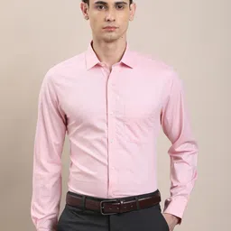 Turtle Standard Slim Fit Pure Cotton Formal Shirt-image-56