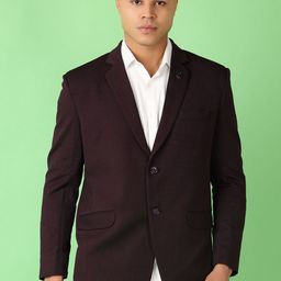 V-Mart Self-Design Single-Breasted Blazers-picture-38