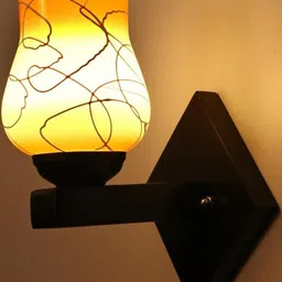 1ST TIME Orange & White Solid Glass Traditional Cylinder Wall Lamps Wall Lamps-picture-32