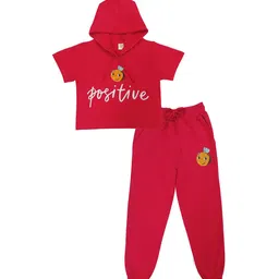 Clothe Funn Printed Hooded Clothing Set-picture-41