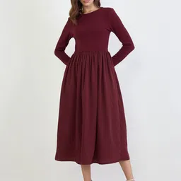 Styli Women A-Line Midi Dress-picture-18
