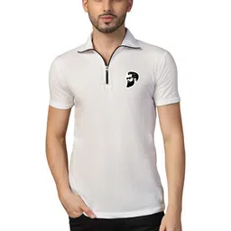 BEYOU FASHION Men Printed Polo Collar T-shirt-image-39