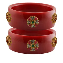 Vidhya Kangan Women Red Bangle-picture-26