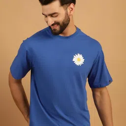 grage Oversized Graphic Blue T-Shirt-picture-26