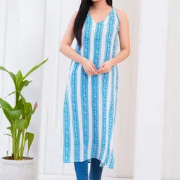 SAK JAIPUR Women Floral Printed Kurta-picture-28