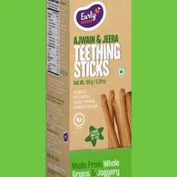 Early Foods Whole Wheat Ajwain Jaggery Teething Sticks 150g-image-7