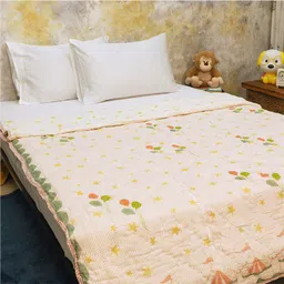 Masaya I Am Going To The Circus Theme Quilt - Peach-picture-11